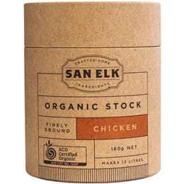 San Elk Organic Stock Chicken 160g