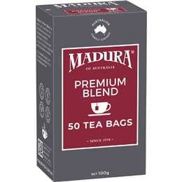 Madura Premium Blend Tea Bags 50 pack