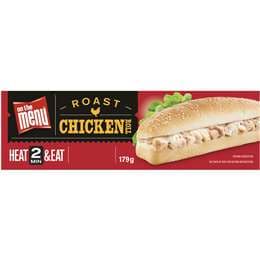 On The Menu Roast Chicken Rolls 179g
