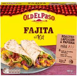 Old El Paso Fajita Dinner Kit Mexican Style 485g