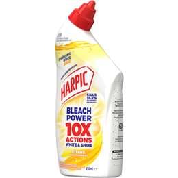 Harpic White & Shine Disinfectant Bleach 450mL