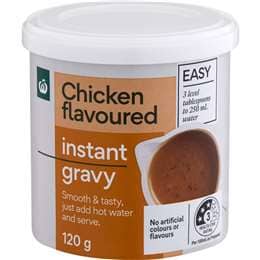 Woolworths Flavoured Instant Gravy Chicken 120g
