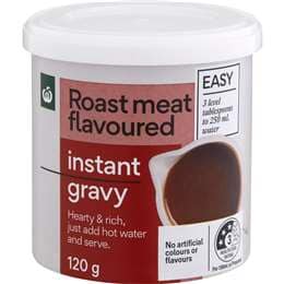 Woolworths Roast Meat Flavoured Instant Gravy 120g