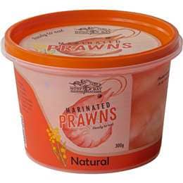 Norfolk Bay Marinated Prawns Natural 300g