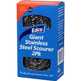 Edco Stainless Steel Scourer 2 pack