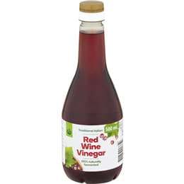 Woolworths Vinegar Red Wine 500mL