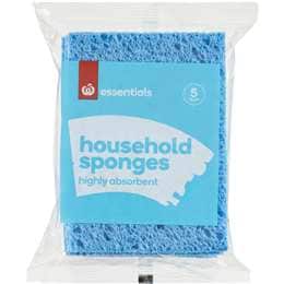 Woolworths Essentials Household Sponge 5 pack