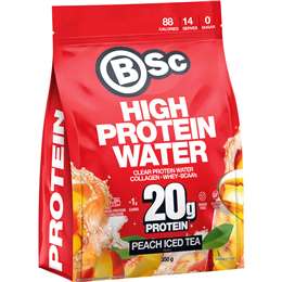 BSc Collagen Protein Water Peach Iced Tea 350g