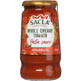 Sacla Cherry Tomato & Arrabbiata Pasta Sauce 420g