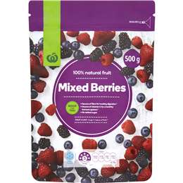 Woolworths Frozen Mixed Berries 500g