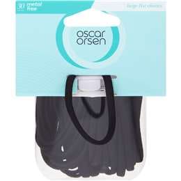 Oscar Orsen Large Metal Free Black Elastics 30 pack