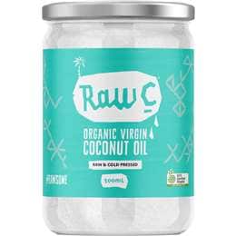 Raw C Organic Coconut Oil 500mL