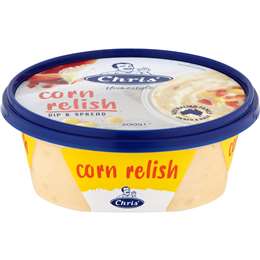 Chris' Dips Corn Relish 200g