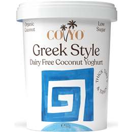 Coyo Dairy Free Coconut Yoghurt Low Sugar Greek Style 500g