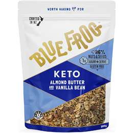 Blue Frog Keto Cereal Almond Butter & Vanilla Bean 300g