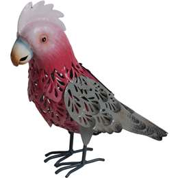 Green Gardener Solar Metal Bird Galah each