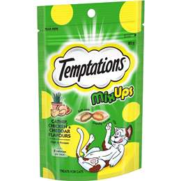 Temptations Mix Ups Cat Nip Chicken & Cheddar Cat Treats 85g