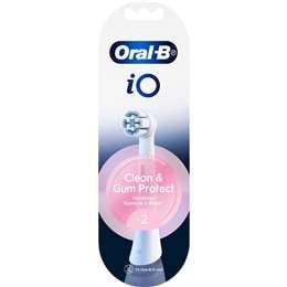 Oral-B iO Toothbrush Head Replacement Gentle Clean 2 pack