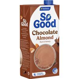 Sanitarium So Good Chocolate Almond Long Life Milk 1L