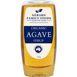 Gerard Family Foods Agave Syrup 345g