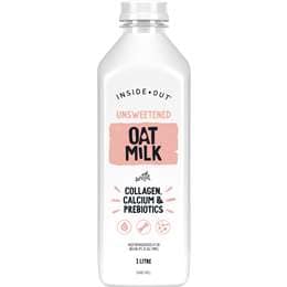 Inside Out Unsweetened Oat Milk With Collagen Calcium & Prebiotics 1L