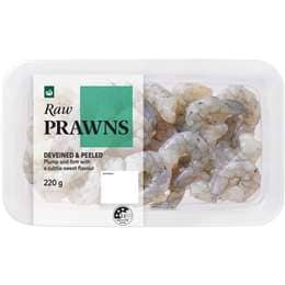 Woolworths Raw Prawn Meat 220g