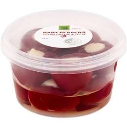 Woolworths Baby Peppers With Cream Cheese & Fetta 280g