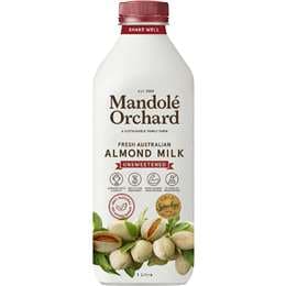 Mandole Orchard Unsweetened Activated Almond Milk 1L