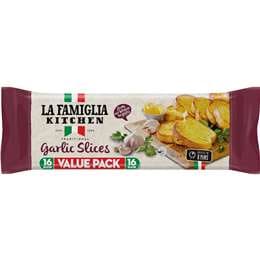 La Famiglia Garlic Bread Entertainer Slices 450g