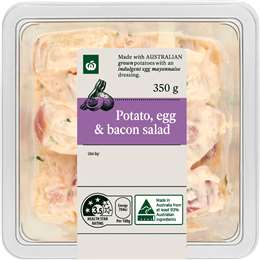 Woolworths Potato Egg & Bacon Salad 350g