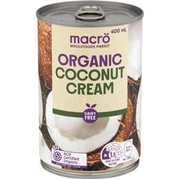 Macro Organic Coconut Cream 400mL