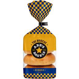 Abe's Bagels The Brioche 4 pack
