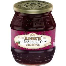 Rose's Raspberry Conserve 375g