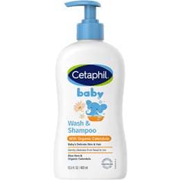 Cetaphil Baby Calendula Wash & Shampoo 400mL