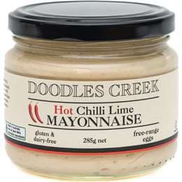 Doodles Creek Mayonnaise Chilli Lime & Coriander 285g