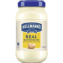 Hellmann's Real Mayonnaise Jar 400g