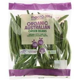 Macro Organic Round Beans 200g