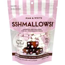 Sshmallows Cake Decoration Mallows Mini Assorted 100g