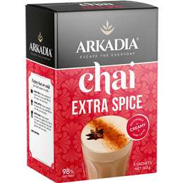 Arkadia Chai Tea Extra Spice 8 pack