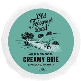 Old Telegraph Road Mild & Smooth Creamy Brie 115g