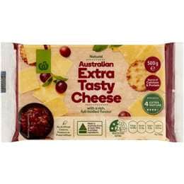 Woolworths Extra Tasty Cheese Block 500g