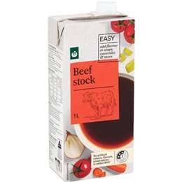 Woolworths Beef Liquid Stock 1L