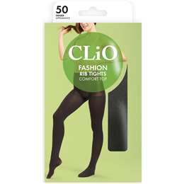 Clio Rib Tights 5- Denier Tall-Extra Tall each
