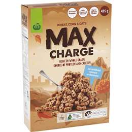 Woolworths Max Charge Cereal 495g