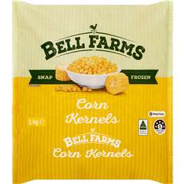 Bell Farms Frozen Corn Kernels 1kg