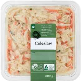 Woolworths Classic Coleslaw 800g