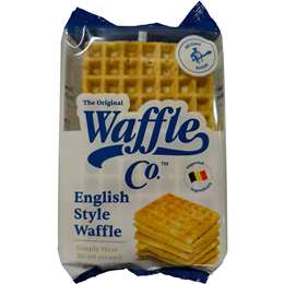 Original Waffle Co Waffles English Style 130g