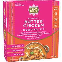 Spicecraft Gourmet Butter Chicken Cooking Kit 24g
