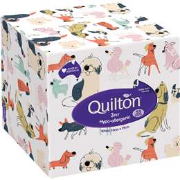 Quilton Facial Tissue White 3Ply 55 pack