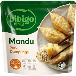Bibigo Mandu Pork Dumplings 280g